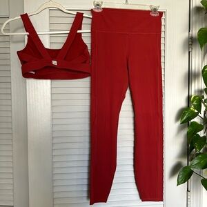 Vuori Stride Legging & Bra Set